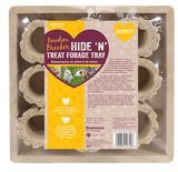 Rosewood Hide n Treat Forage Tray - environmental enrichment for rabbits & others