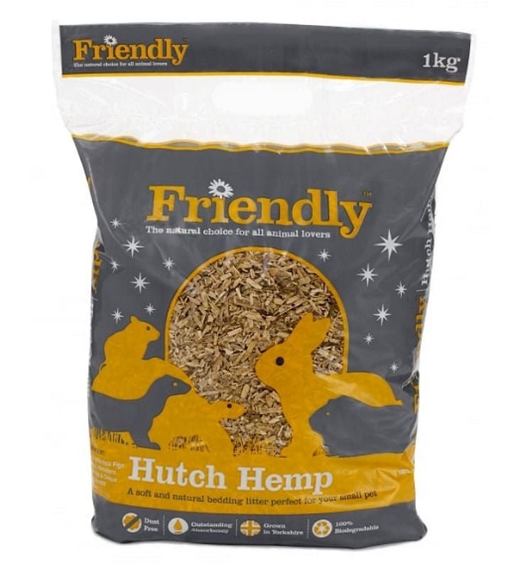 Friendship Estates - Hutch Hemp | Bedding, Litter & Trays | The Hay Experts