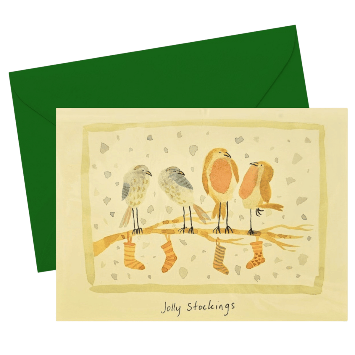Two Bad Mice | Anita Jeram - Christmas Card - Jolly Stockings