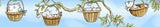 Kittens in Baskets Washi Tape