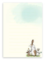 Meadow Rabbits Memo Pad
