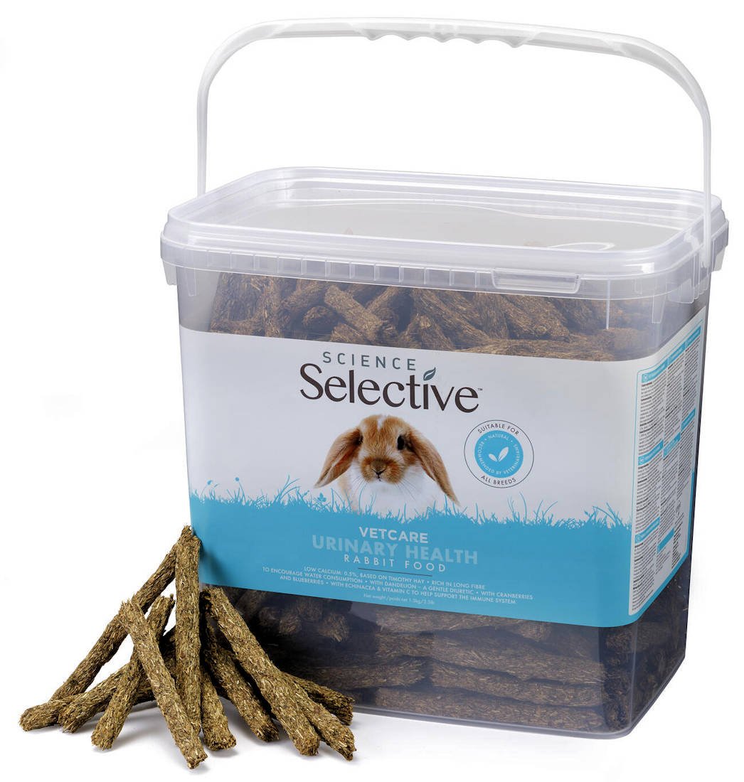 Science Selective VetCare Urinary Health Rabbit Formula. Low in Calcium ...