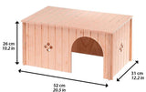 Maxi Wooden Rabbit House