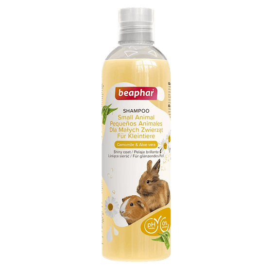 Beaphar Small Animal Shampoo - Camomile & Aloe Vera for sensitive skin ...