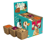Little One Tasty Bowl for Rabbits, Guinea Pigs & More! Natural, tasty gnaw
