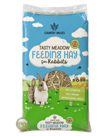 Burgess Country Values Tasty Meadow Feeding Hay for Rabbits
