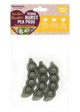 Rosewood Veggie Burst Pea Pods for rabbits & small pets | The Hay Experts