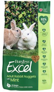 Excel Rabbit Adult Nuggets (Pellets) - 3kg