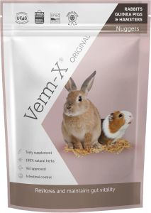 Verm-X Herbal Nuggets for Rabbits, Guinea Pigs and other Small Animals