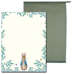 Peter Rabbit Daisy Design Cotton Tea Towel Twin Set