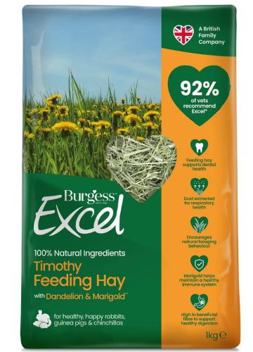Excel Feeding Hay with Dandelion & Marigold