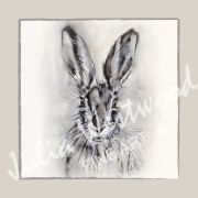 Hare (Design 4) - Greeting Card