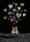 Love Bunnies - Foil Embossed Card