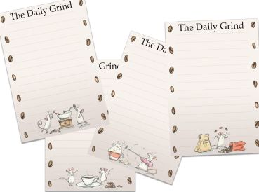 The Daily Grind Memo Pad