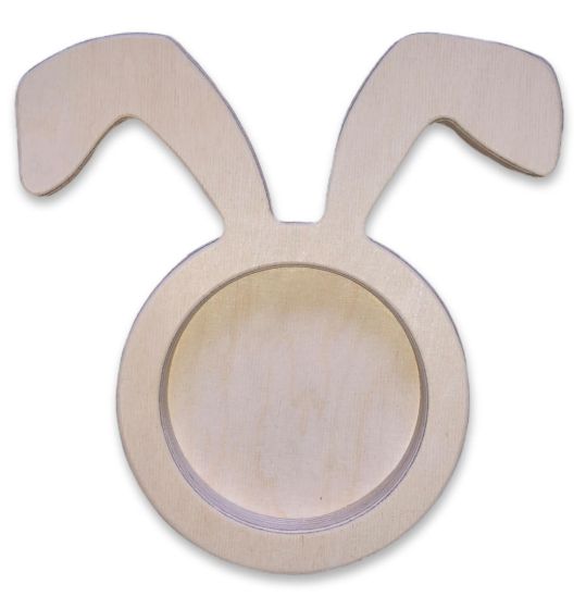 Lop-Eared Wooden Rabbit Bowl