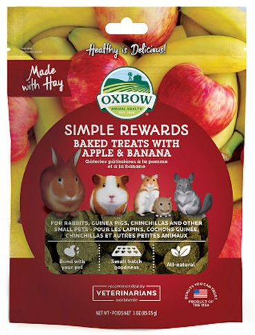 Baked Treats with Apple & Banana - Simple Rewards