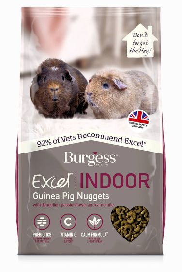 Excel Indoor Guinea Pig Food - 1.5kg