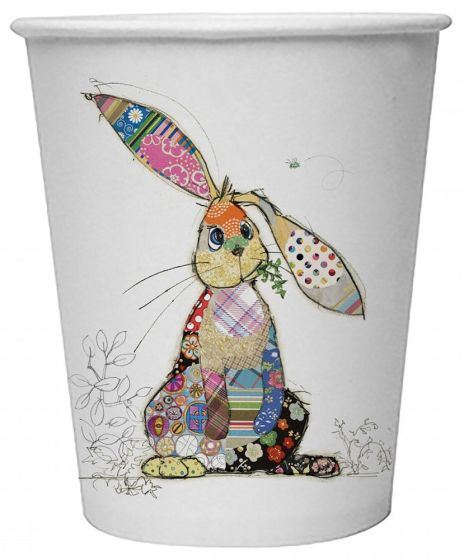 Binky Bunny Paper Cups (8 Pack - Biodegradable)